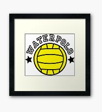 Water Polo Framed Print