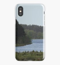 Rural Woodland Landscape iPhone Case