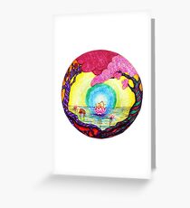 Tranquil Headlessness Greeting Card