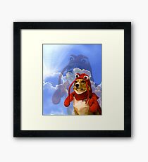 Lobster Corgi, Doggo #1 Framed Print