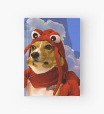 Cuaderno de tapa dura Langosta Corgi, Doggo # 1