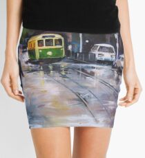 Melbourne Tram Mini Skirt