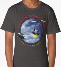 Welcome to Hill Valley - Please Fly Safely Long T-Shirt