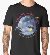Welcome to Hill Valley - Please Fly Safely Men's Premium T-Shirt
