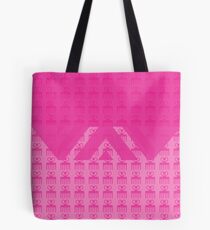 Duafe - Wooden Comb - Adinkra symbol pink touch 2 Tote Bag