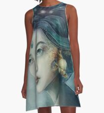 Zodiac Pisces A-Line Dress
