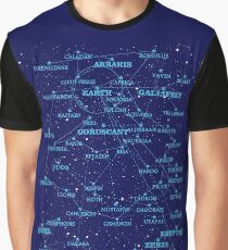 Sci-fi star map (old version) Graphic T-Shirt