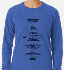 Wir kennen den Weg! Leichtes Sweatshirt