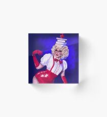 Trixie mattel nerdy apple Acrylic Block