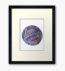 Pisces Sky Framed Print