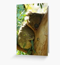 Hold Your Chin Up Greeting Card