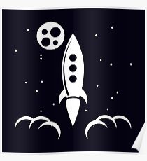 Space, endless exploration Poster