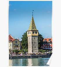 View of Lindau town, Bodensee, Germany Poster