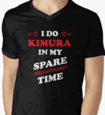 Brazilian Jiu-Jitsu BJJ MMA I Do Kimura Spare Time Men's V-Neck T-Shirt