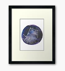 Libra Sky Framed Print