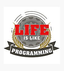 Programmer Photographic Print