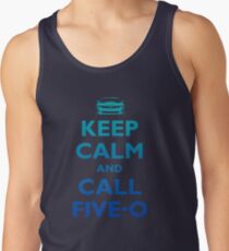 Keep Calm and Call Five-O (Sea Grad) Tank Top