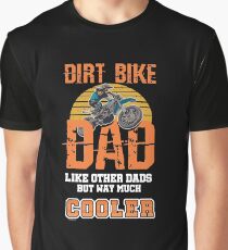 Motocross Father Graphic T-Shirt