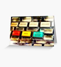 Arcade Games Greeting Card