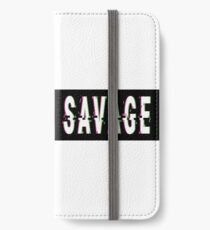 Savage Glitch iPhone Wallet/Case/Skin