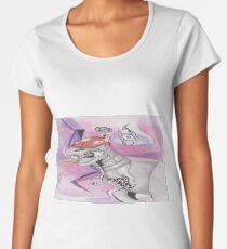 Robo Dino Women's Premium T-Shirt