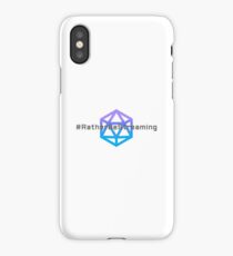 #RatherBeStreaming iPhone Case