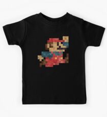 Super Magic Plumber Jump V01 Kids Tee