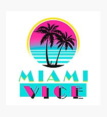 Miami Vice Fotodruck
