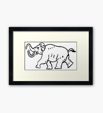 502nd Heavy Panzer Battalion - (schwere Panzerabteilung) - Clean Style Framed Print