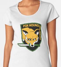 Metal Gear Solid - Fox Hound Emblem Women's Premium T-Shirt