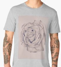 Pencil Rose Men's Premium T-Shirt