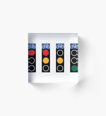Stoplights Acrylic Block