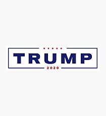 Trump 2020 Photographic Print