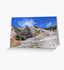 Mammoth Hot Springs 5 - Yellowstone National Park Greeting Card