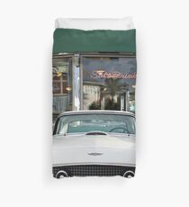 Classics at Mel's Drive In Duvet Cover