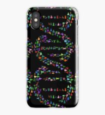 Yoga poses DNA iPhone Case