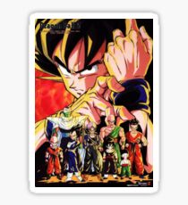 Dragon Ball Z - Goku And Friends Sticker