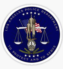 Los Angeles Police Department Seal Sticker