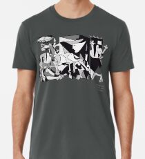Pablo Picasso Guernica 1937 Kunstwerk Shirt, Kunstreproduktion Männer Premium T-Shirts