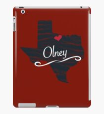 Olney - Texas TX Souvenir - T-Shirts Stickers Apparel Gifts iPad Case/Skin