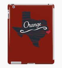 Orange - Texas TX Souvenir - T-Shirts Stickers Apparel Gifts iPad Case/Skin