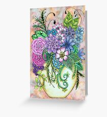 Flowers for Dad Greeting Card