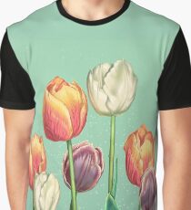 April Tulips Graphic T-Shirt