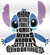 Stitch Poster