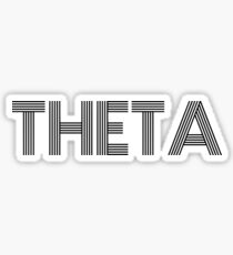 Theta Sticker