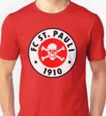 ST. PAULI Skull Logo Unisex T-Shirt
