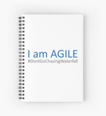 Cuaderno de espiral Agile vs Waterfall Development