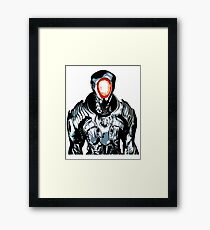 Lost in space robot Framed Print