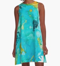 Waterscape A-Line Dress