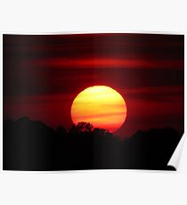 The Sun Mimics Jupiter Poster